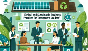 Ethical and Sustainable Business Practices for Tomorrow’s Leaders
