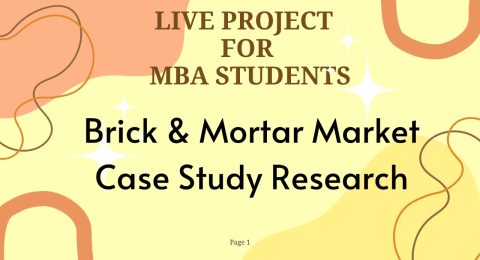 Brick & Mortar Market Case Study Research Elevating MBA education with targeted skill development programs.