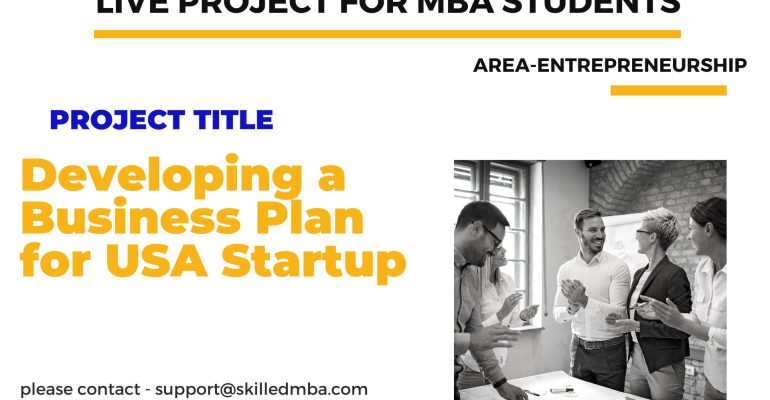 Developing a Business Plan for USA Startup